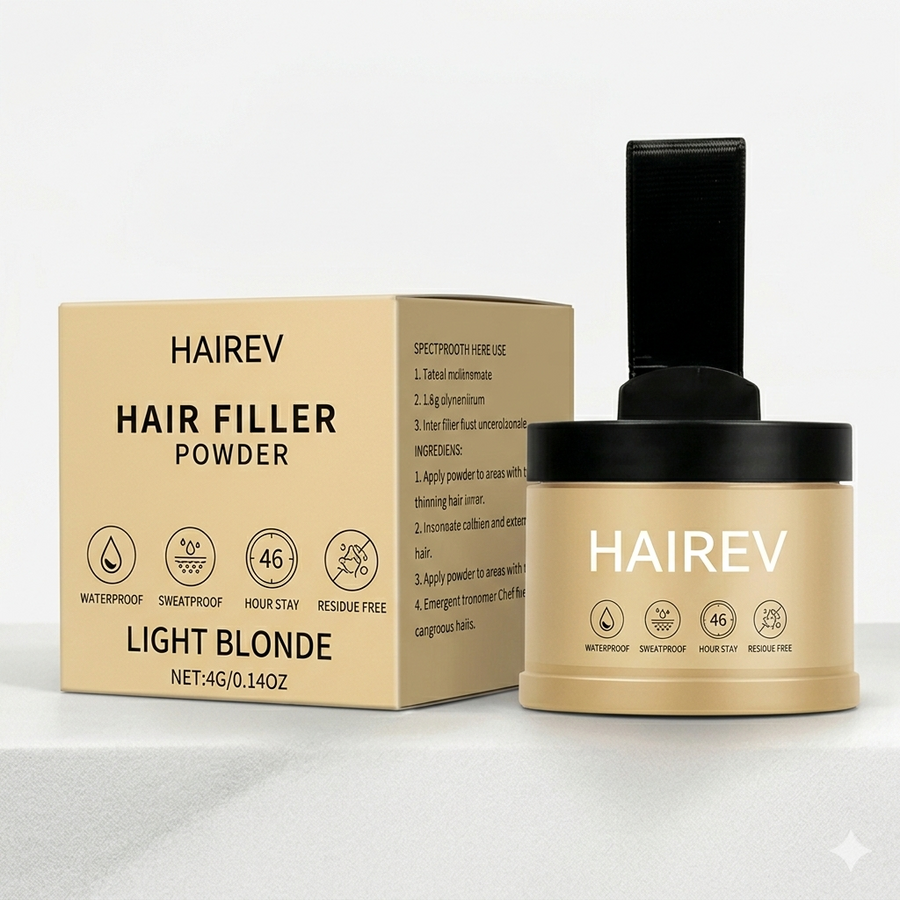 HAIREV Hair Filler | Hair Density Powder 7