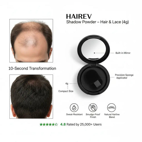 HAIREV Hair Filler | Hair Density Powder